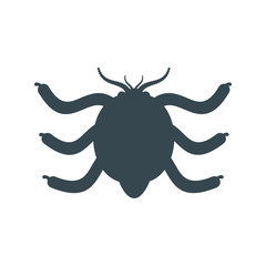 Simplest microorganisms. Science of studying bacteria and viruses. Flat vector cartoon illustration. Objects isolated on white background.