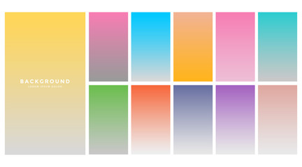 modern colorful soft background gradients
