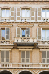 Obraz premium Italian balcony in Cuneo