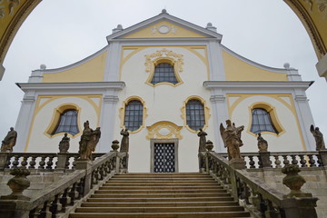 Fototapeta premium Basilica on the Holy Mountain in Pribram.