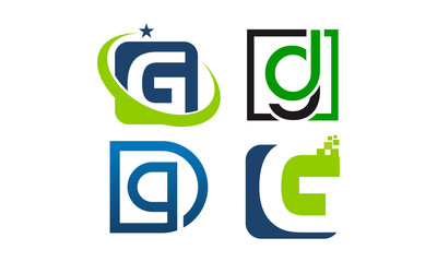 Logotype Modern Template Set