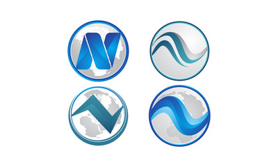 Logotype Modern Template Set