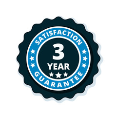 3 Year Satisfaction Guarantee illustration