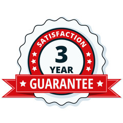 3 Year Satisfaction Guarantee illustration