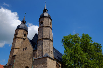 Fototapeta na wymiar St Andreaskirche in Eisleben
