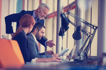business people group on meeting