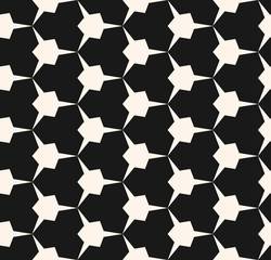 Vector geometric seamless pattern with edgy triangular shapes. Repeat tiles