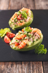 fresh avocado salad