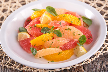 orange and grapefruit salad