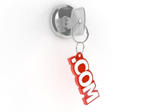 Key with pendant