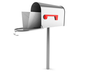 Mailbox with envelopes