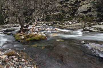 Cauce del río Batuecas, La Alberca, Salamanca, España