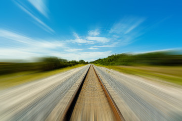 Florida railroad tracks