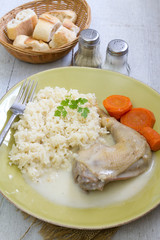poulet au riz