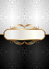 vintage background  with elegant frame