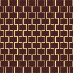 Seamless background for your designs. Modern vector golden ornament. Geometric abstract pattern