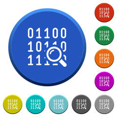 Code analysis beveled buttons