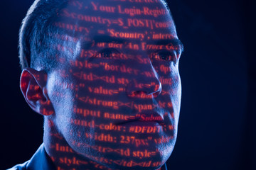 HTML CSS und PHP Code auf einem Webdesigner oder Programmierer