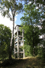 Military tower in Westerplatte in Gdańsk, Poland