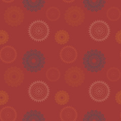 Firework illusion seamless pattern. Suitable for screen, print and other media.