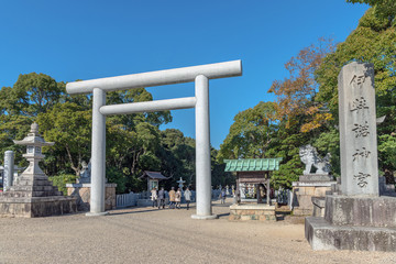 伊弉諾神宮 参道風景