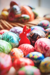 Easter_święta_wielkanoc_bunny_królik_eggs_holliday - obrazy, fototapety, plakaty