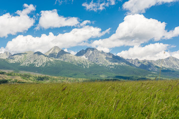 Obraz premium High Tatras in Slovakia