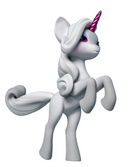 lovely unicorn cartoon © DM7