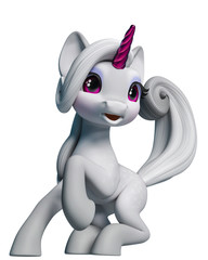 lovely unicorn cartoon © DM7