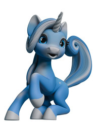 lovely unicorn cartoon © DM7