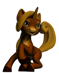lovely unicorn cartoon © DM7