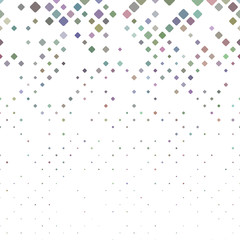 Geometrical diagonal square pattern - vector tiled mosaic background graphic design