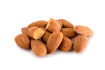 heap of almonds