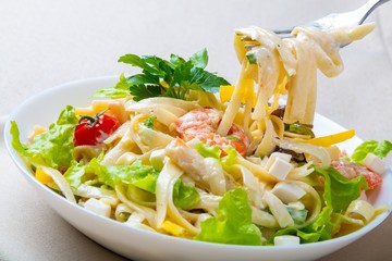 Carbonara sauce.