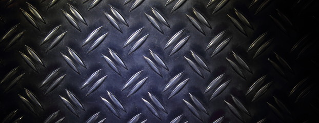 schwarzes Riffelblech Panorama