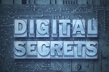 Obraz premium digital secrets-pc