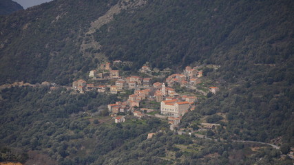 Fototapeta na wymiar Evisa, Les Calanches, Korsika