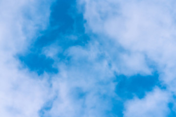 Wolkenblauer Himmel bei Tag