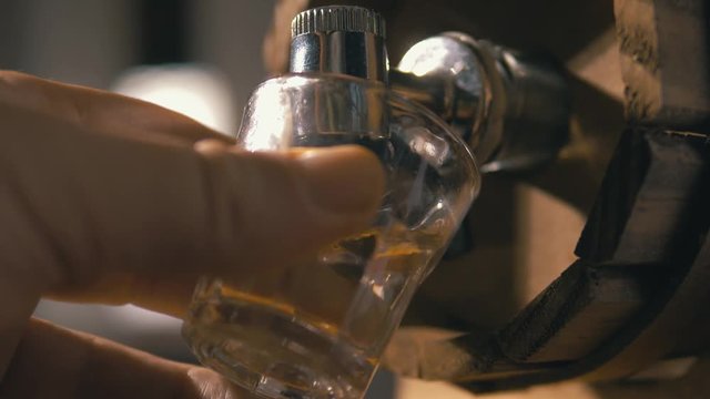 Traditional Brazilian Cachaca. Used to make the drink caipirinha. Alcohol Destilled withdrawing from the barrel