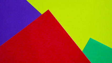 Abstract background of colored paper.
