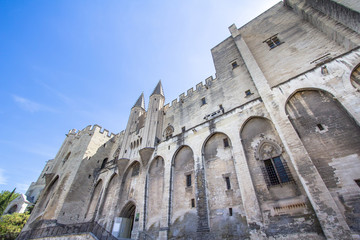 Popes Palace in Avignon, France