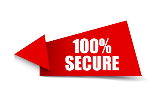 banner 100% secure