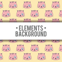 Elements background design