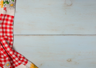 Fototapeta premium towel over old table