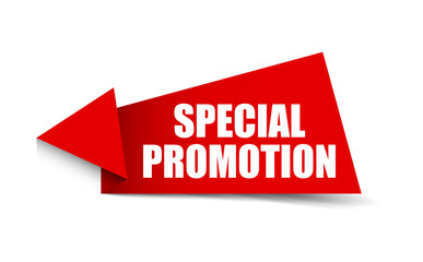 banner special promotion