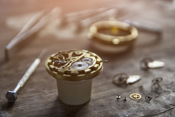 Mechanical watch repair