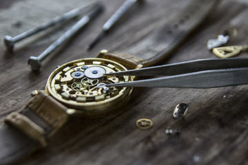 Watchmaker's workshop, watch repair