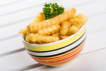 Prepared potato.