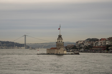 Maiden Tower  Istanbul, Turkey (KIZ KULESI – SALACAK-USKUDAR)