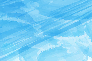 Blue watercolor abstract background vector design for Songkran festival in Thailand. Songkran is Thailand new year.